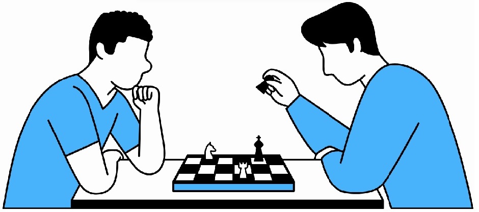 two chess players
